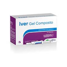 Endoparasiticida Iver Gel Composto Ourofino 9,6g