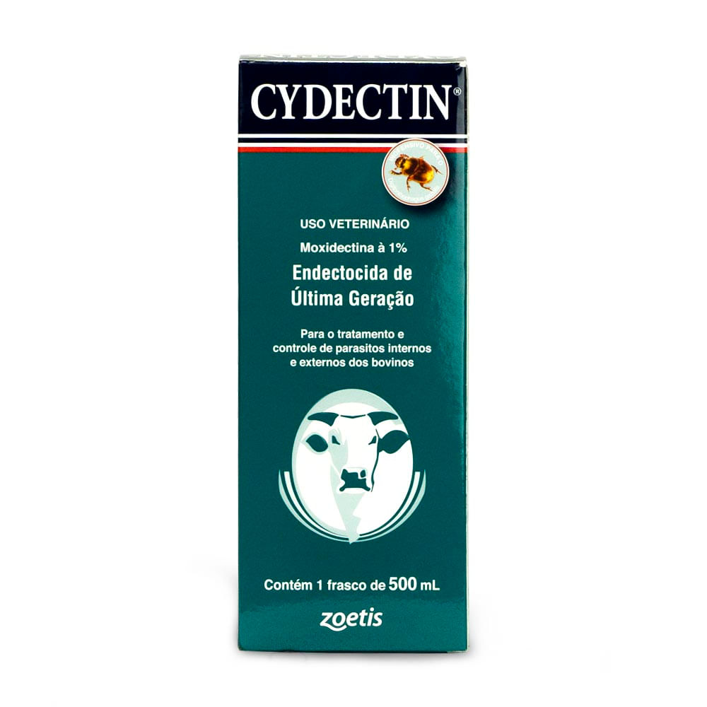 Moxidectina Cydectin Zoetis 500ml - Alvorada