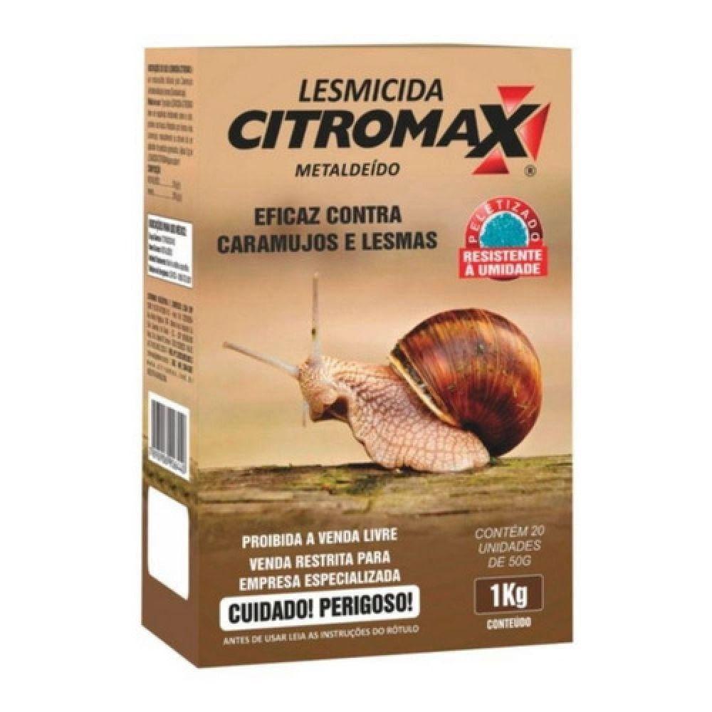 Lesmicida Citromax - 1Kg - Alvorada