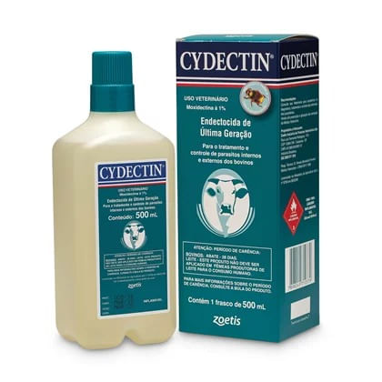Moxidectina Cydectin Zoetis 500ml - Alvorada