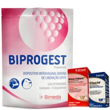 Biprogest - Kit para 90 Protocolos ATF - Bimeda