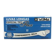 Luva Descartáveis Especial Flex - 100 Unidades - Walmur