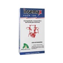 Ectoparasiticida Insemax Pour-On JA Saúde Animal 1L