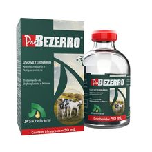 Antimicrobiano e Antiparasitário Pró-Bezerro JA Saúde Animal 50ml