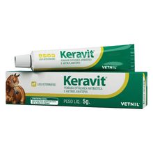 Keravit - Pomada Oftálmica - 5g - Vetnil
