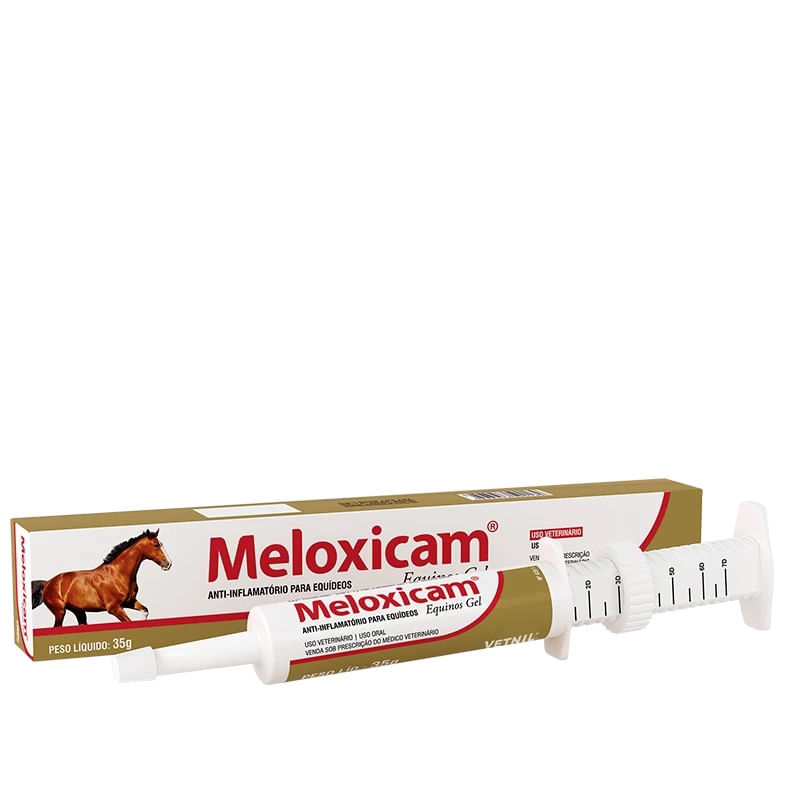 Meloxicam Anti Inflamatório Oral para Equinos 35g Vetnil  