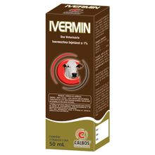 Ivermin - Ivermectina Injetável 1% - 50 ml