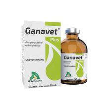 Antiparasitário Ganavet Plus JA Saúde Animal 50ml