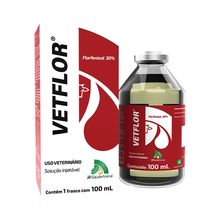 Antimicrobiano Vetflor JA Saúde Animal 100ml