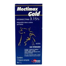 Endectocida Mectimax Gold Agener União 1L