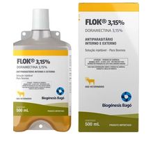 Antiparasitário Flok Doramectina 3,15% Biogénesis Bagó 500ml