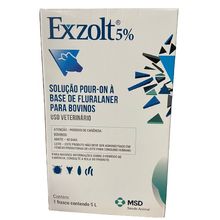 Exzolt 5% - Carrapaticida e Mosquicida Pour-On - 5 Litros