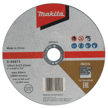Disco de Corte para Inox Makita D-65975-25