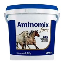 Aminomix Forte - Suplemento Mineral para Equinos - 2,5Kg