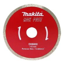 Disco Diamantado Liso Mak Fast Makita D-08800