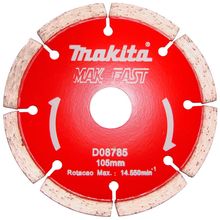 Disco Diamantado Mak Fast Makita D-08785