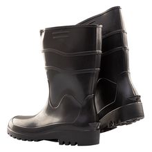 Bota  PVC Cano Médio Preta - Nº 40 - Baspan