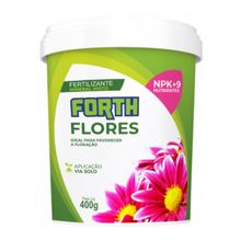Fertilizante Mineral Forth Flores NPK+9 400g