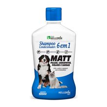 Shampoo e condicionar Matt – cães e gatos - 500ml - kelldrin