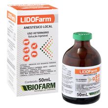 Anestésico LIDOFarm Biofarm