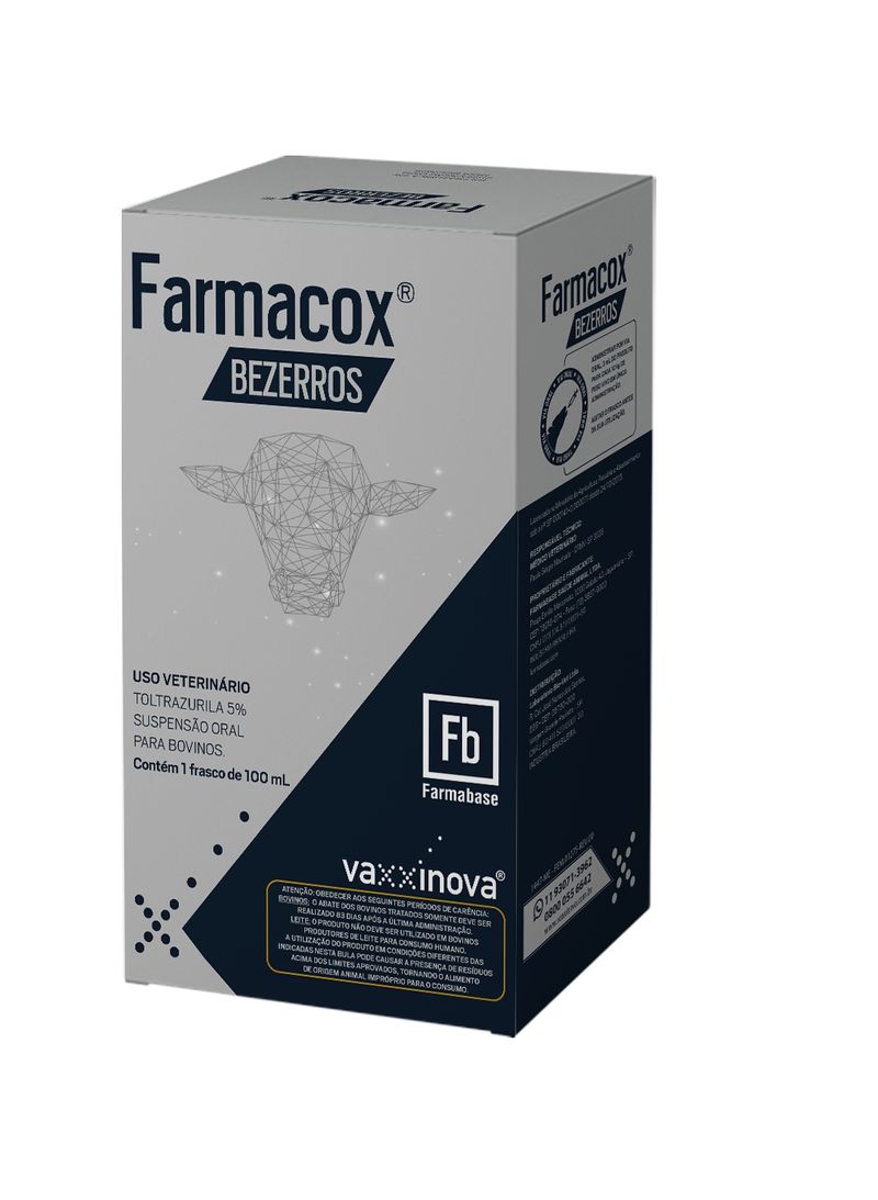 coccidiose-farmacox-bezerros-vaxxinova-100ml