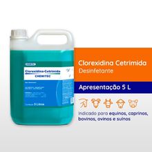 Desinfetante Clorexidina Cetrimida Chemitec 5L