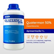 Desinfetante Quatermon 50% Chemitec 1L