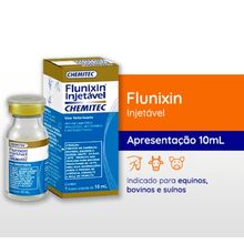 Anti-Inflamatório Flunixin Injetável Chemitec 10ml