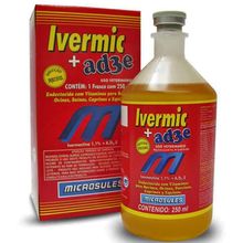 Ivermectina + Vitaminas Ivermic AD3E Microsules 250ml
