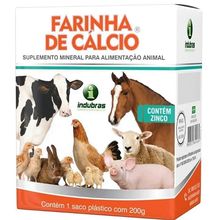Suplemento Farinha de Cálcio Indubras 200g
