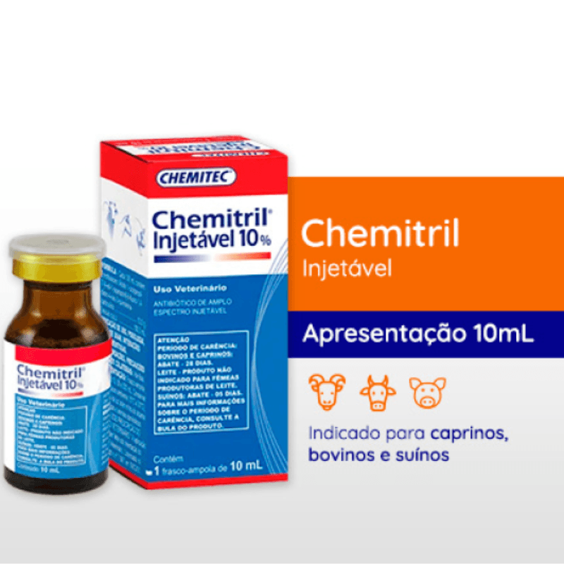 Antibiotico-Chemitril-Injetavel-10--Chemitec-10ml