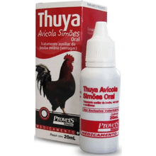 Antisséptico Thuya Avicola Provets Simões 20ml