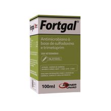 Antimicrobiano Fortgal Agener União 100ml