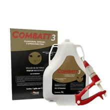 Kit: 3 Combatt3 5 Litros - Ganhe 1 Aplicador Pour-On - Agener