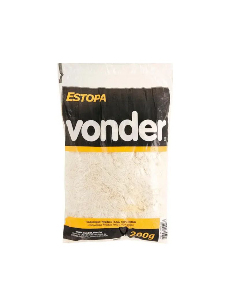 Estopa-Branca-Polimento-Vonder-200G
