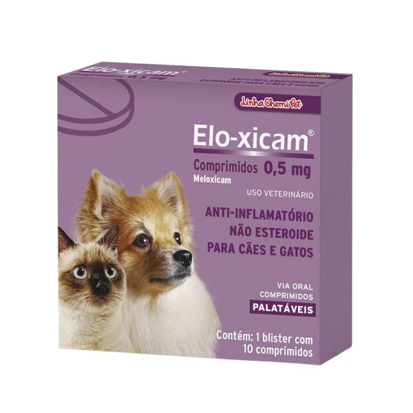 Anti-Inflamatorio-Elo-xicam-05mg-Chemitec-Blister-10-Comprimidos