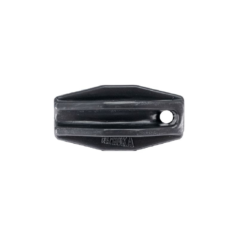 Isolador-tipo-Castanha-Maxion-Preto-com-Furo-Guachuka