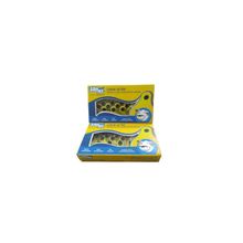 Brinco Bovino BTM JUF Amarelo Médio Liso Allflex 25 Conjuntos