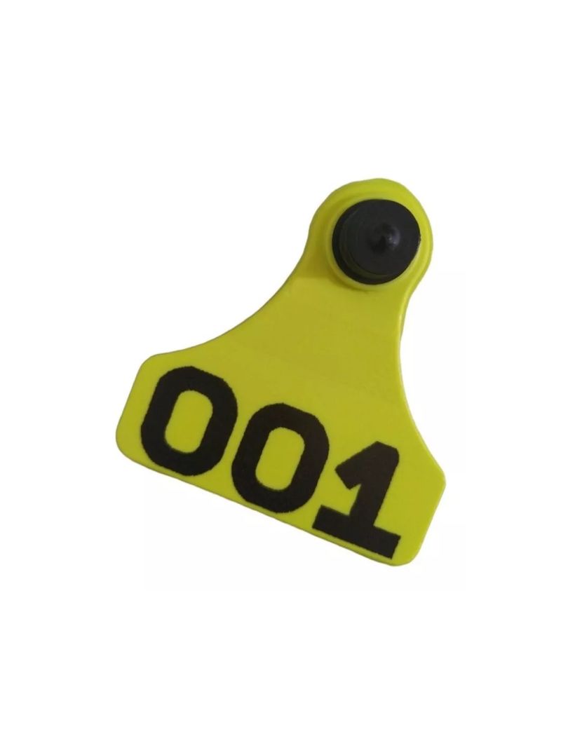 Brinco-Amarelo-Numerado-Medio-Allflex-250G