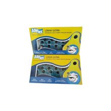 Brinco Bovino Azul Liso Médio Allflex 25 Conjuntos