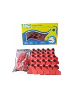 Brinco-Bovino-Vermelho-Liso-Grande-Allflex-25-Conjuntos