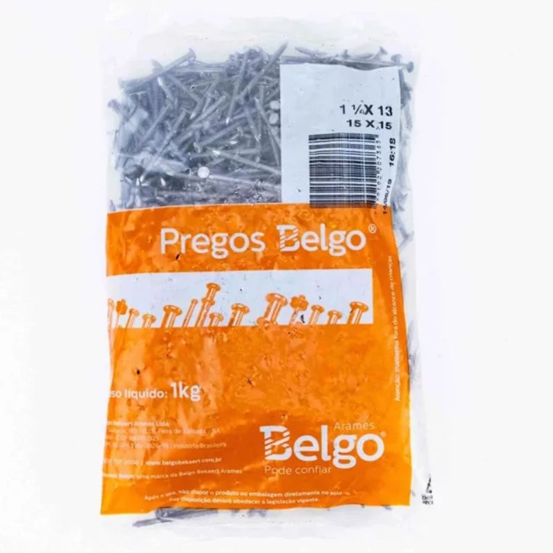 Pacote-Prego-1-KG-15-X-15-Belgo