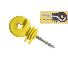 Parafuso Isolador Reforçado Amarelo Agrozootec
