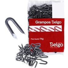 Grampo para Cerca Polido Belgo 1Kg