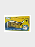 Brinco-Bovino-Liso-Amarelo-Grande-Sem-Clip-Allflex-25-Conjuntos