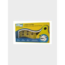 Brinco Bovino Liso Amarelo Grande Sem Clip Allflex 25 Conjuntos