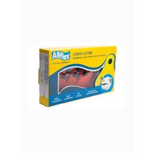 Brinco Bovino Liso Vermelho Médio Allflex 25 Conjuntos