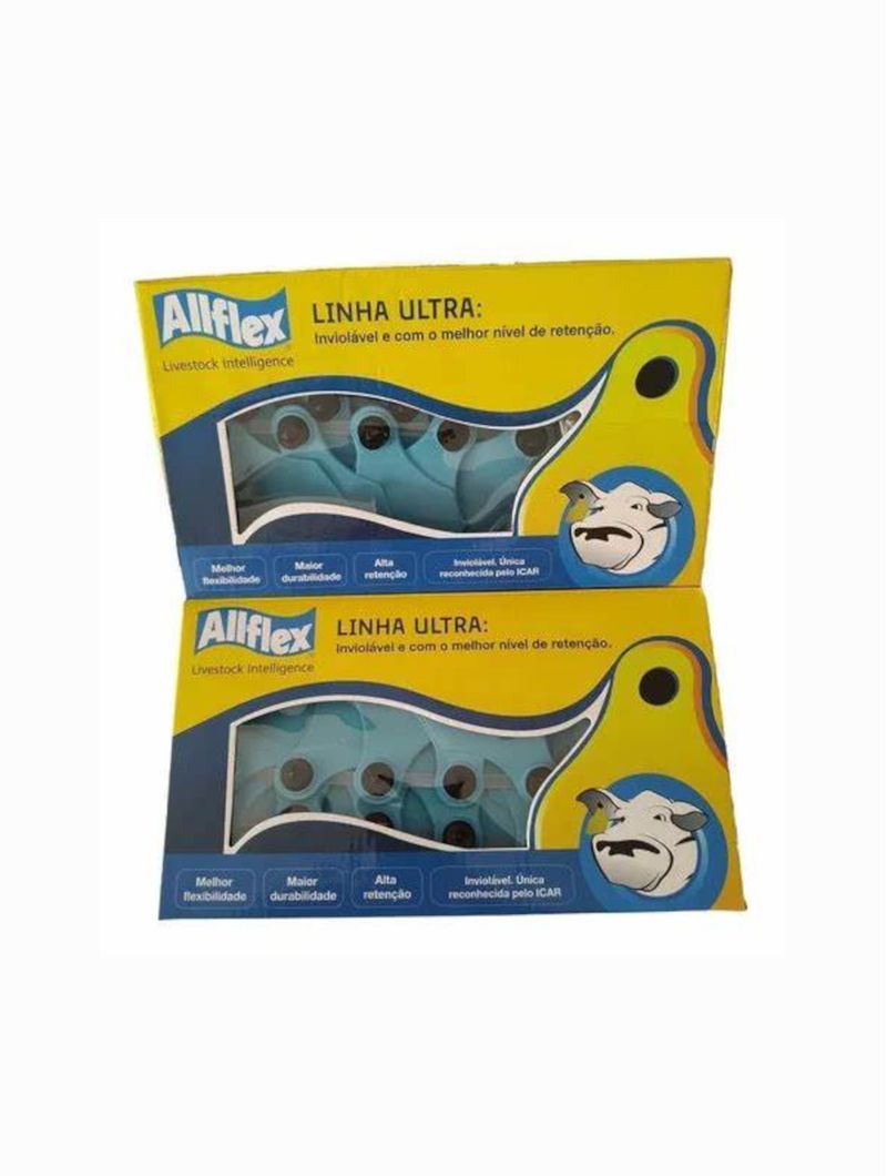 Brinco-Bovino-Azul-Liso-Grande-Sem-Clip-Allflex-25-Conjuntos