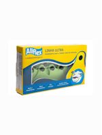 Brinco-Bovino-Verde-Liso-Medio-Sem-Clip-Allflex-25-Conjuntos