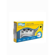 Brinco Bovino BTM JUF Branco Liso Sem Clip Allflex 25 Conjuntos